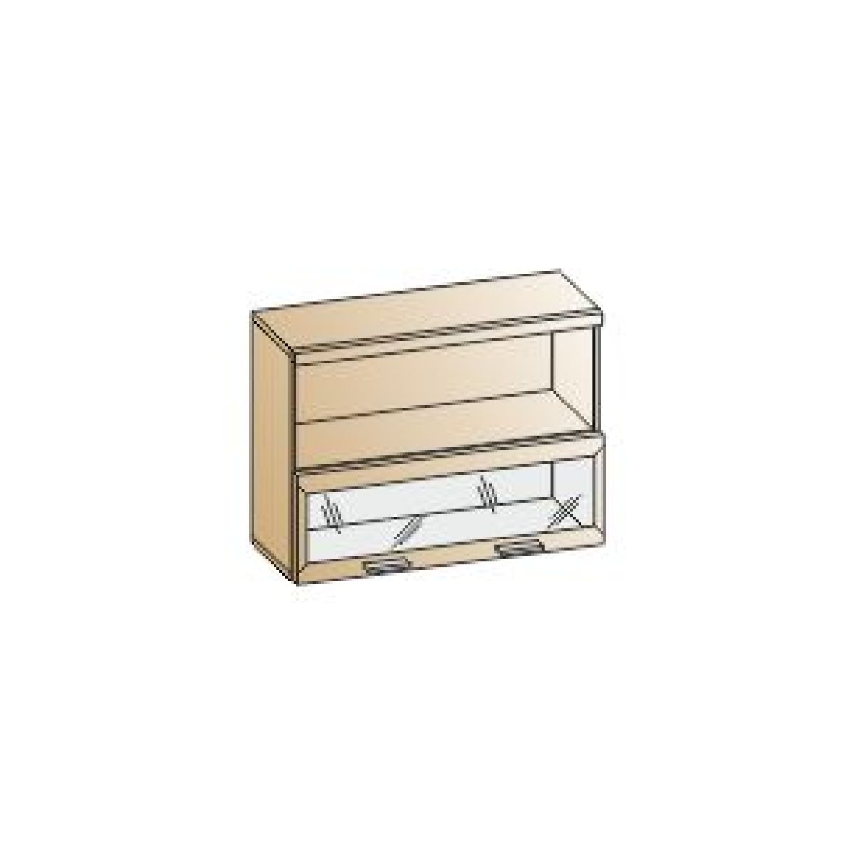 Детская Мелисса композиция 1 (Гикори Джексон светлый) | фото 5