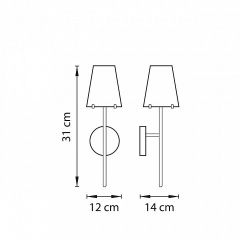Бра Lightstar Diafano 758614 | фото 4