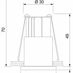 Встраиваемый светильник Elektrostandard 15269/LED a056021 | фото 4