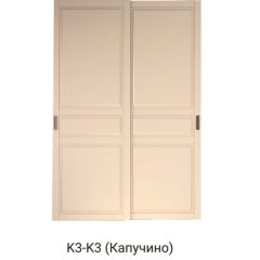 Шкаф-купе 1500 серии NEW CLASSIC K6Z+K6+B2+PL3 (2 ящика+2 штанги) профиль «Капучино» | фото 11