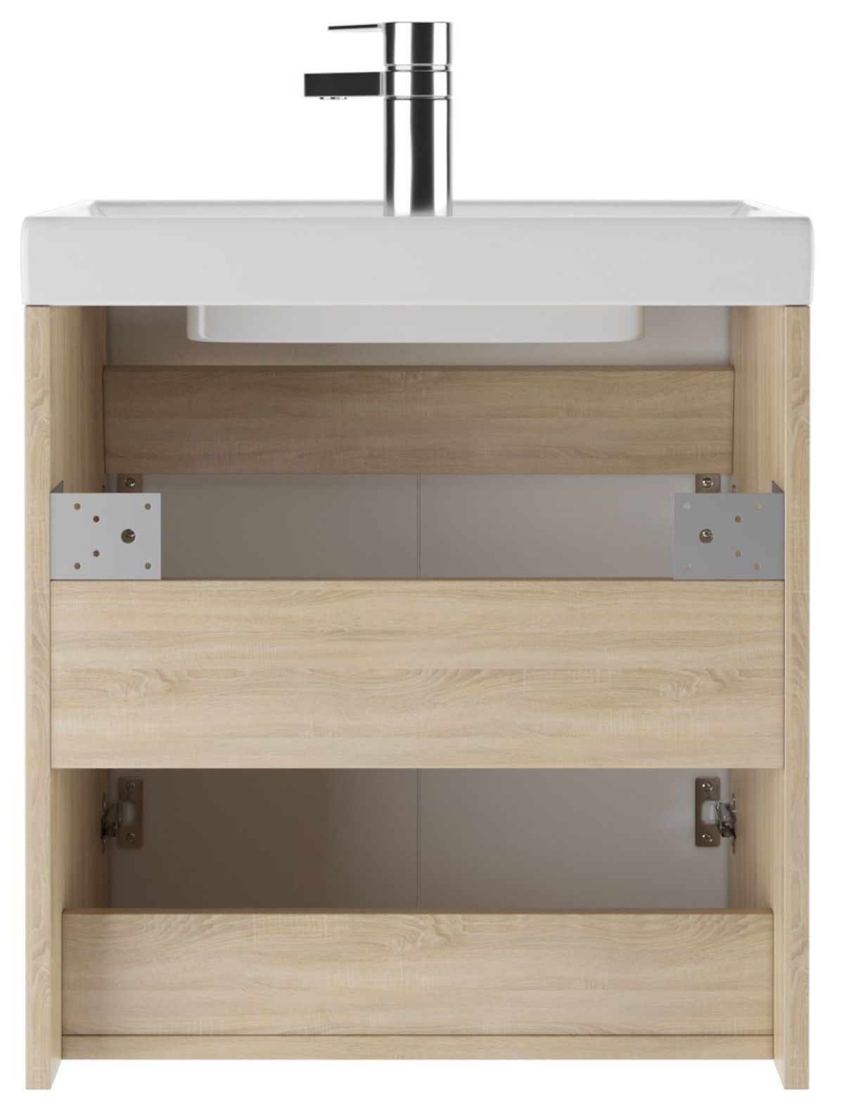 Тумба под умывальник "Енисей 50" Мечта без ящика подвесная Дуб сонома АЙСБЕРГ (DM2315T) | фото 3