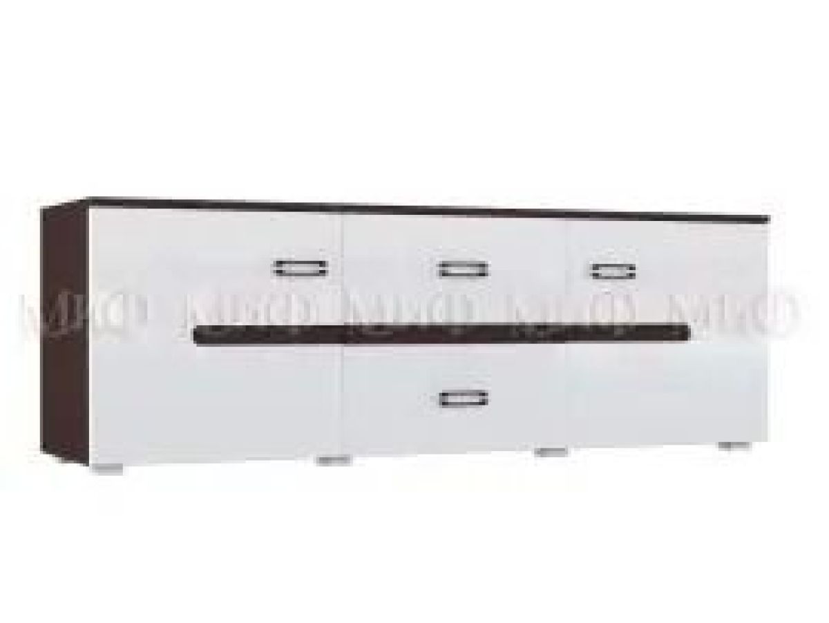 КИМ Гостиная (модульная) МДФ (белый) | фото 6