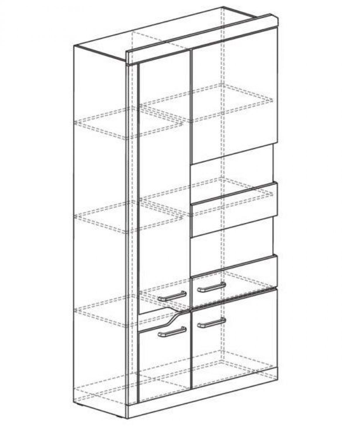 Шкаф многоцелевой №306 "Ронда" | фото 2
