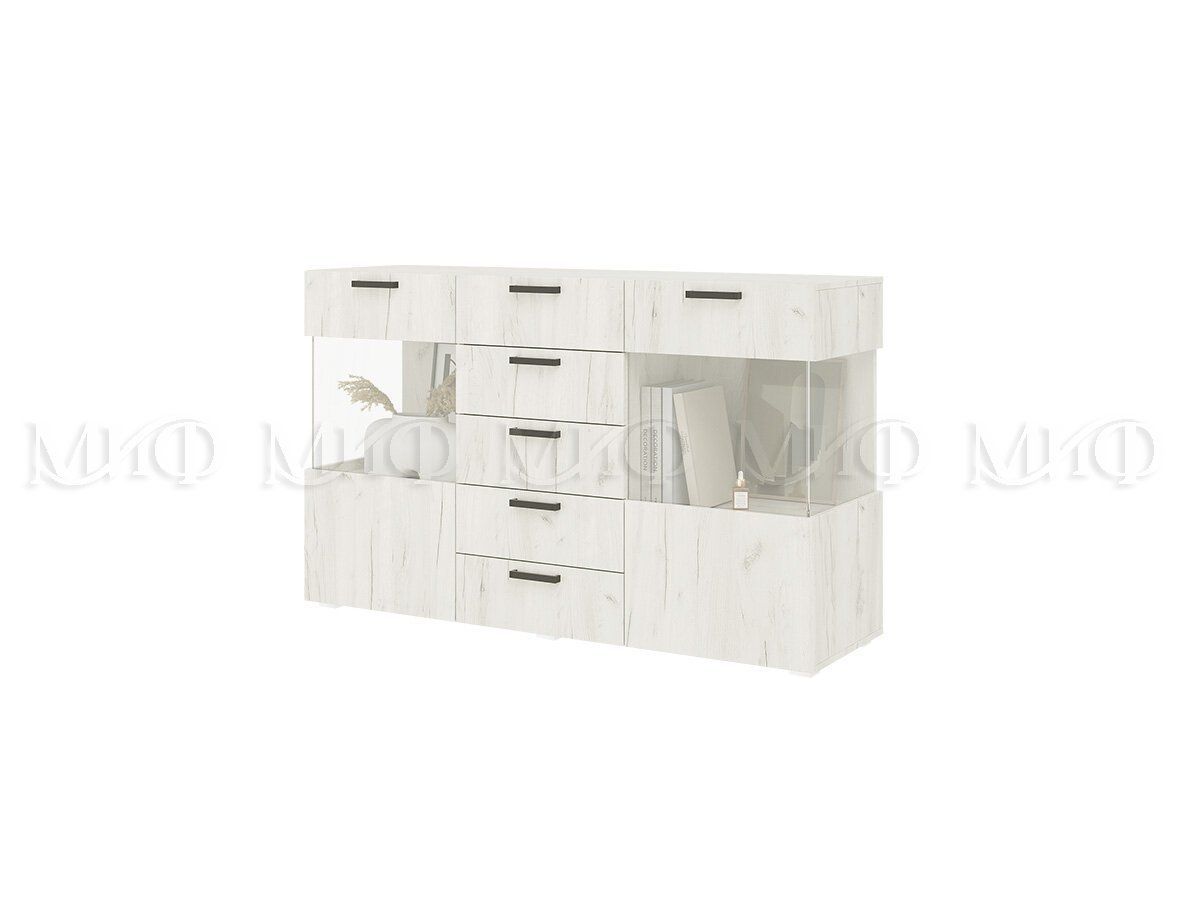 АЛТЕЯ Гостиная (модульная) Дуб крафт белый | фото 2