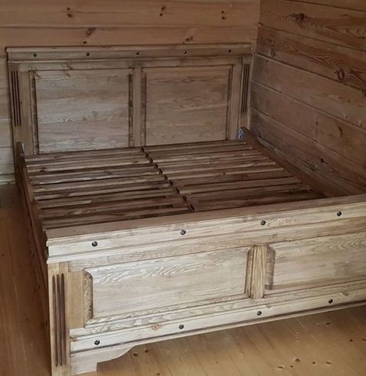 Кровать "Викинг 01" 1400 массив | фото 2