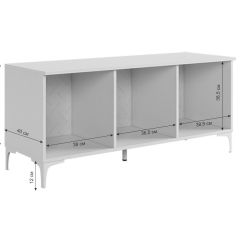 ЗЕФИР Гостиная К2 (белое дерево/черный муар) | фото 5