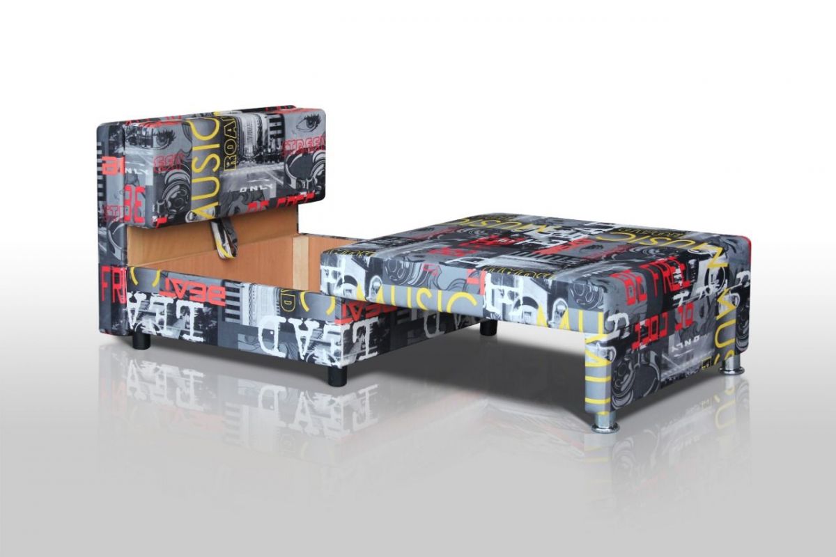 Диван Реал 80 без подлокотников (Графит) | фото 3